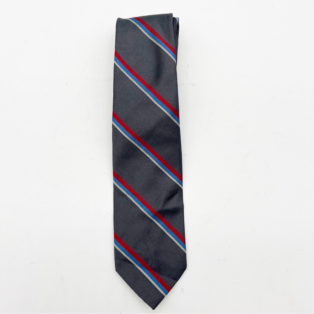 Oscar de la Renta Silk Striped Tie